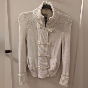 Guess zipper and button cardigan